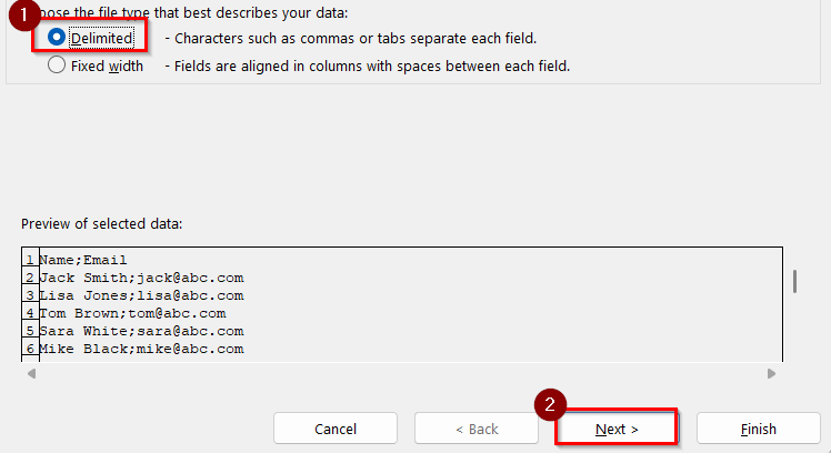Applying the Text to Columns Feature to Split Combined Fields for Cleaner Data