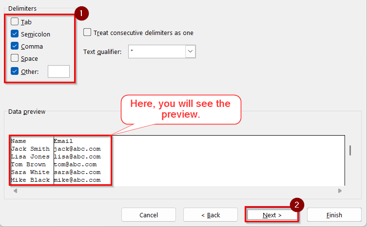 Applying the Text to Columns Feature to Split Combined Fields for Cleaner Data