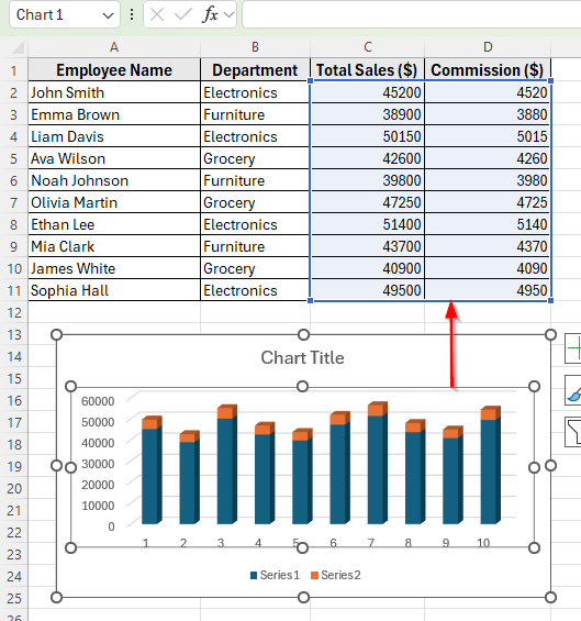 How to Break Links to Other Files in Excel Charts