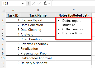 Using Text Boxes or SmartArt to Create Bulleted Lists