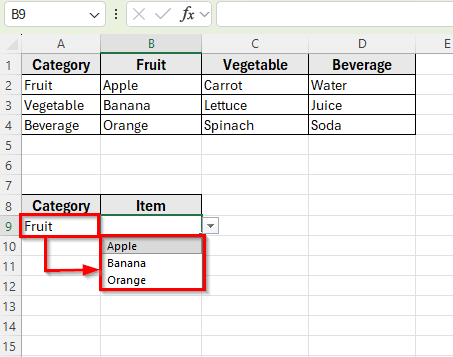 Using Named Ranges and the INDIRECT Function