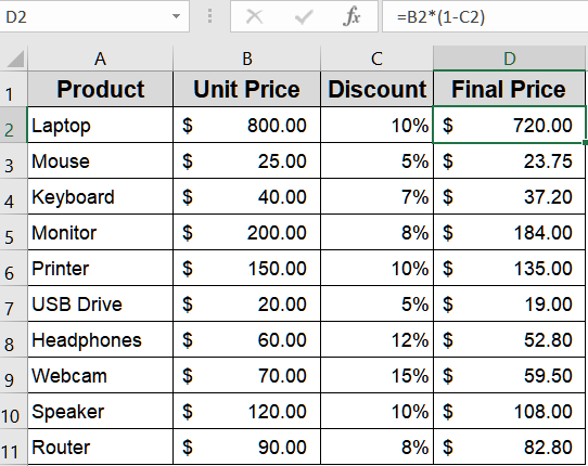 Converting Formula Results Using Copy and Paste Feature