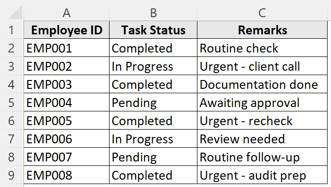 Examples of Exit For Command in Excel
