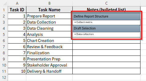 Using Text Boxes or SmartArt to Create Bulleted Lists