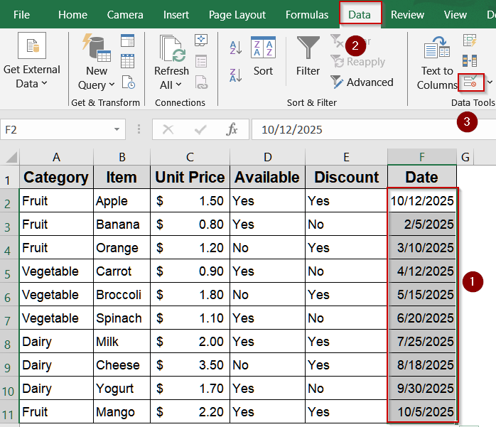 Apply Data Validation with IF Statement to Display Error Alert
