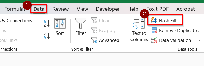 Automatically Correct Inconsistent Text Formatting in Excel with Flash Fill