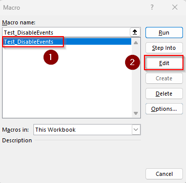 Disable Problematic Macros