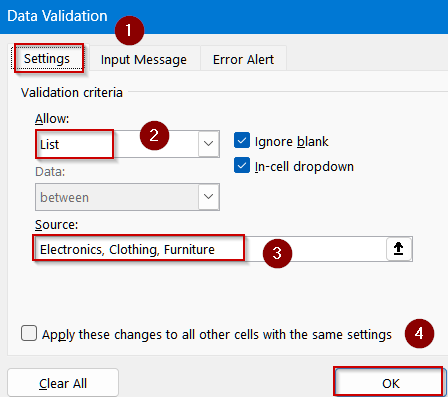 Use a Drop-Down Selection to Control Row Highlighting