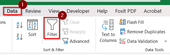Use Manual Selection Technique to Ensure Filter Applies to All Rows