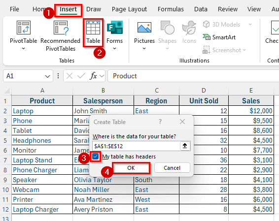 Create a Dynamic Search Box with FILTER Function for Multiple Sheets in Excel