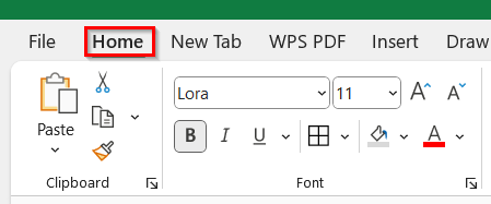 Apply the Filter Tool to Filter Dates by Month and Year in Excel