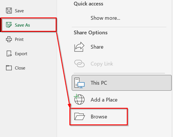 Using the Save As Feature to Convert Old Excel Files into Any Format