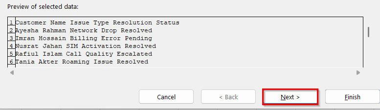 Applying the Copy and Paste Feature to Extract Data from Multiple PDFs