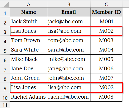Automate Data Cleaning by Removing Duplicates in Excel
