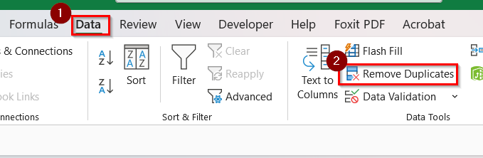 Automate Data Cleaning by Removing Duplicates in Excel