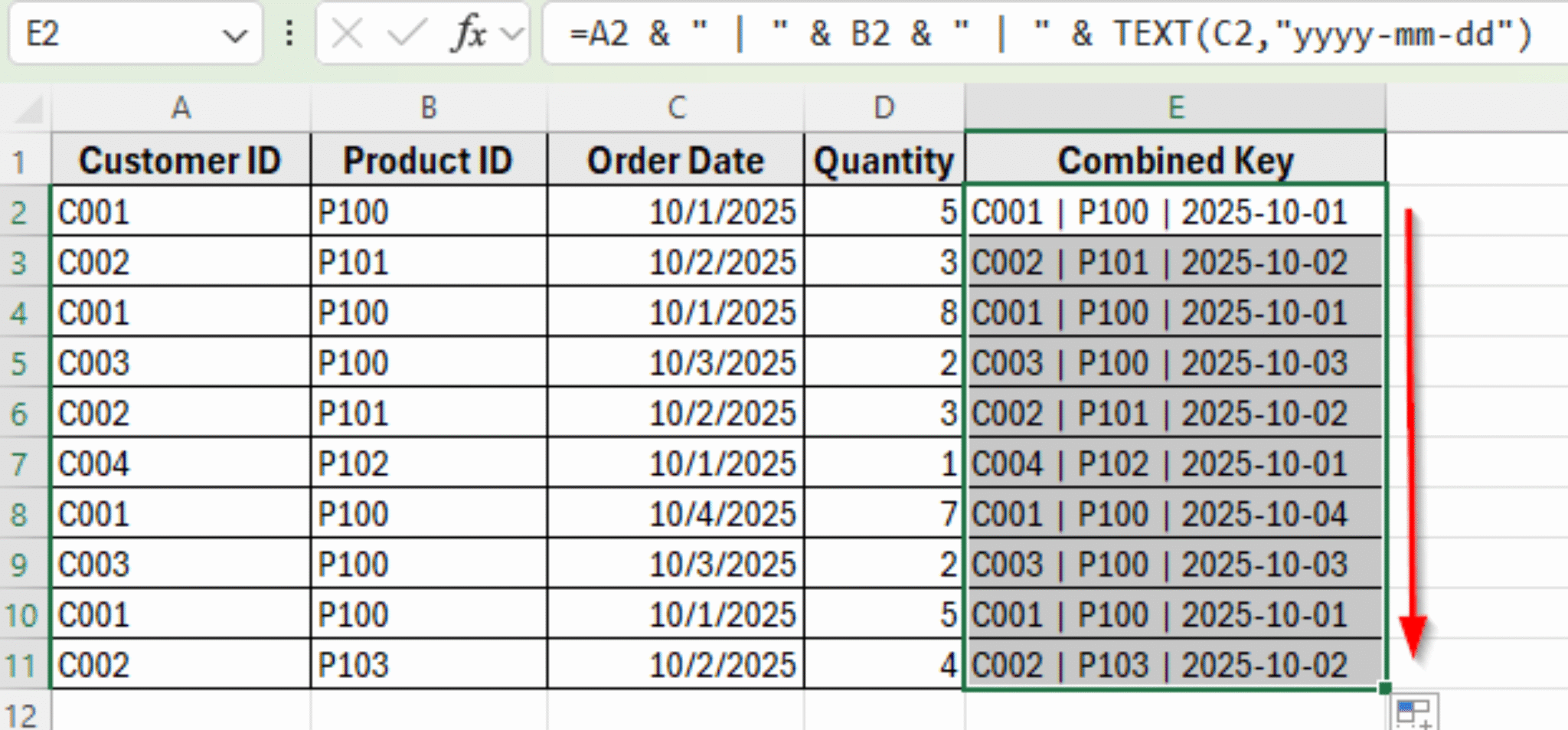 How to Find Duplicate Rows Based on Multiple Columns in Excel - Excel ...