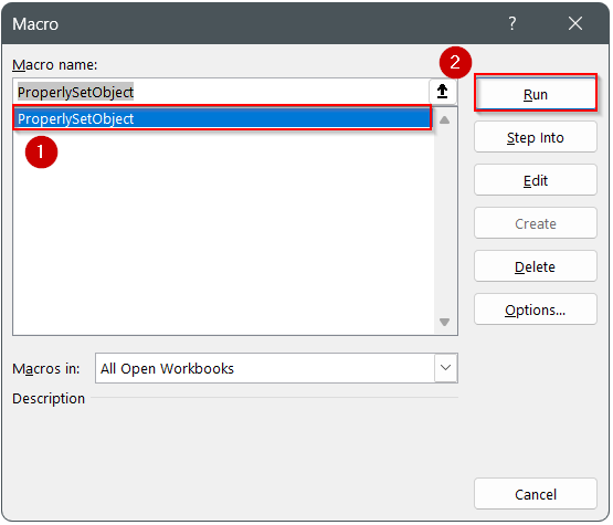 Properly Declare and Set Object Variables