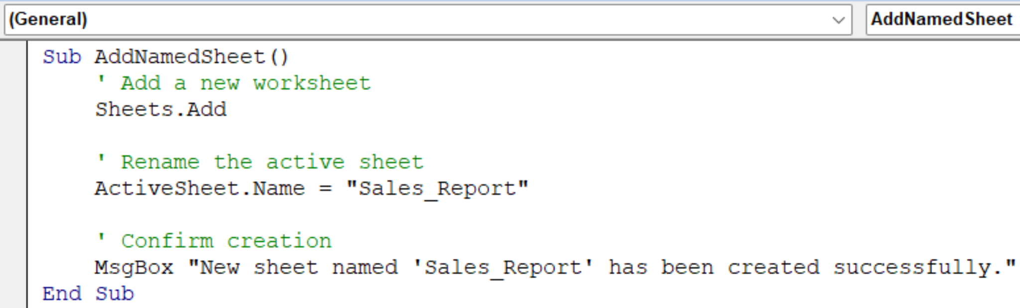 Excel Add A Shett Module How to Add a Sheet with a Specific Name in Excel VBA - Excel Insider