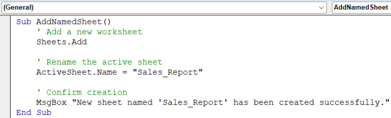 Excel Add A Shett Module How to Add a Sheet with a Specific Name in Excel VBA - Excel Insider