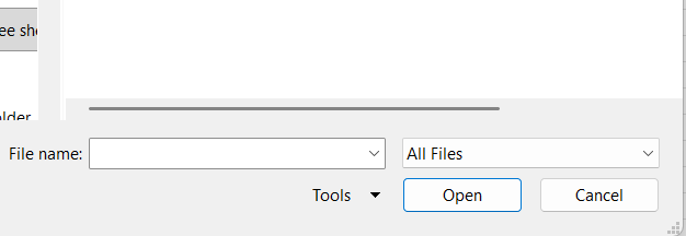 Read Text File Line by Line Using the File Selection Dialogue Box