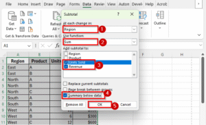 How to Group Rows and Add Subtotals in Excel (3 Examples) - Excel Insider