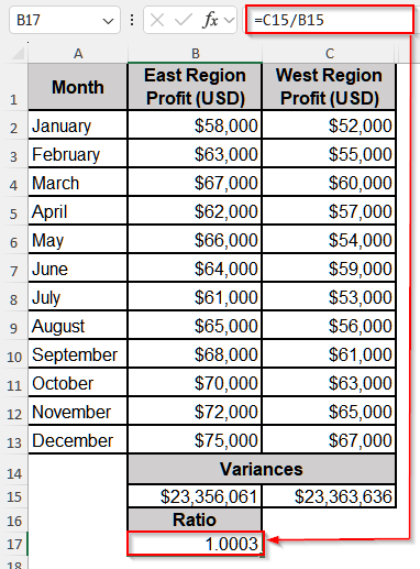 Conduct an Unpaired T Test in Excel with the T.TEST Function