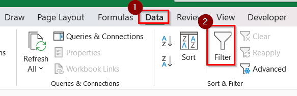 Unmerge Any Merged Cells in the Date Column