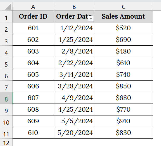 Unprotect the Worksheet (If It’s Protected)