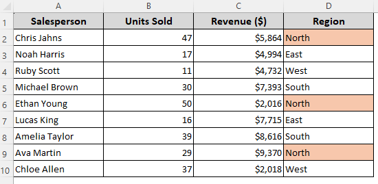 Grouping Similar Texts by Manually Assigning Numbers to Cell Colors
