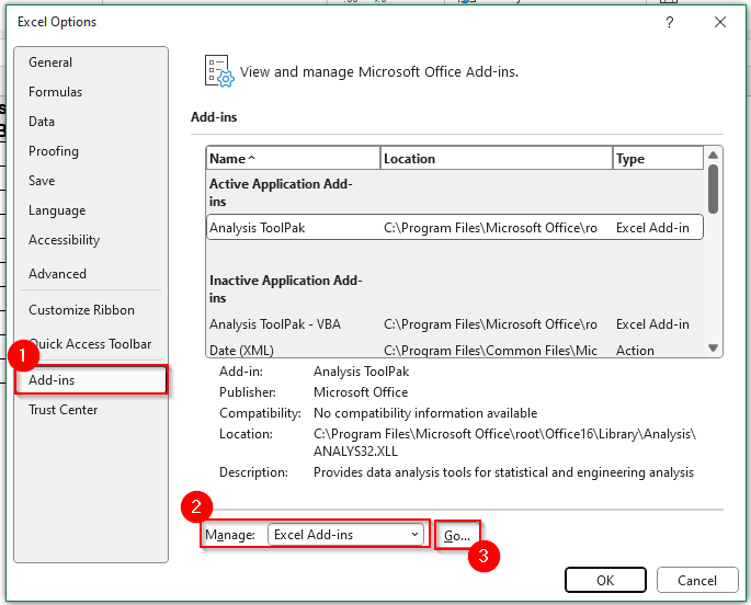 Use the Data Analysis ToolPak to Perform a Paired T Test