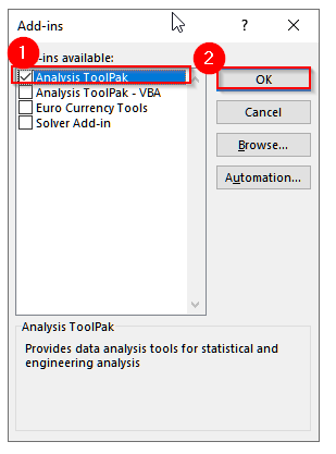 Use the Data Analysis ToolPak to Perform Descriptive Statistics in Excel