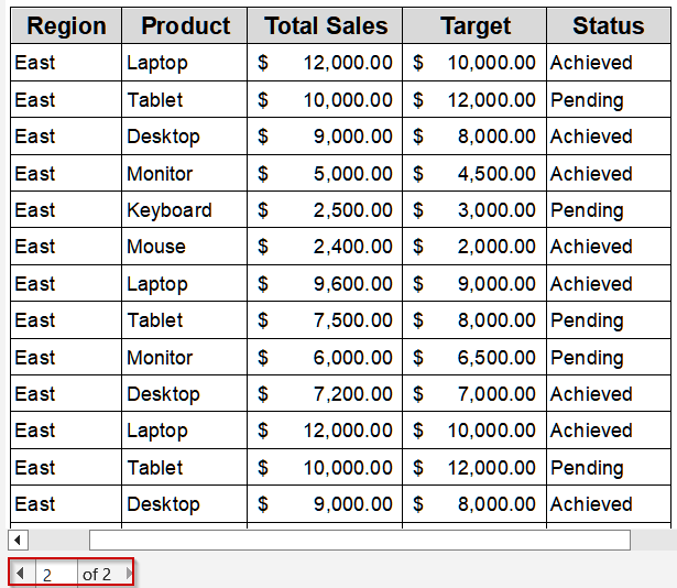 Adjusting Scaling Options to Fit Pages