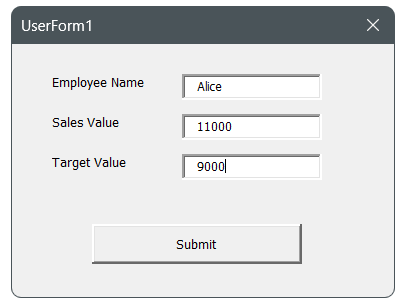 Use a Public Variable in a Standard Module to Pass Variable from UserForm to Module