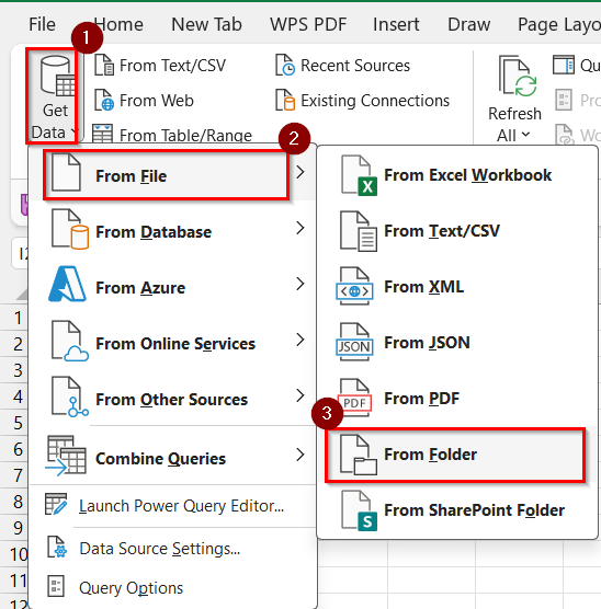 Using the Power Query Tool to Extract Data from Multiple PDF Files into Excel