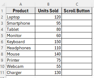 Using Developer Tab to Create a Button Without Macro