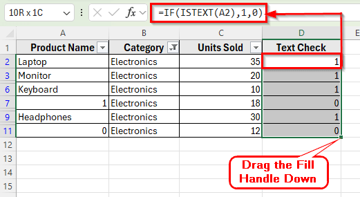 Using COUNTIFS Function with a Helper Column