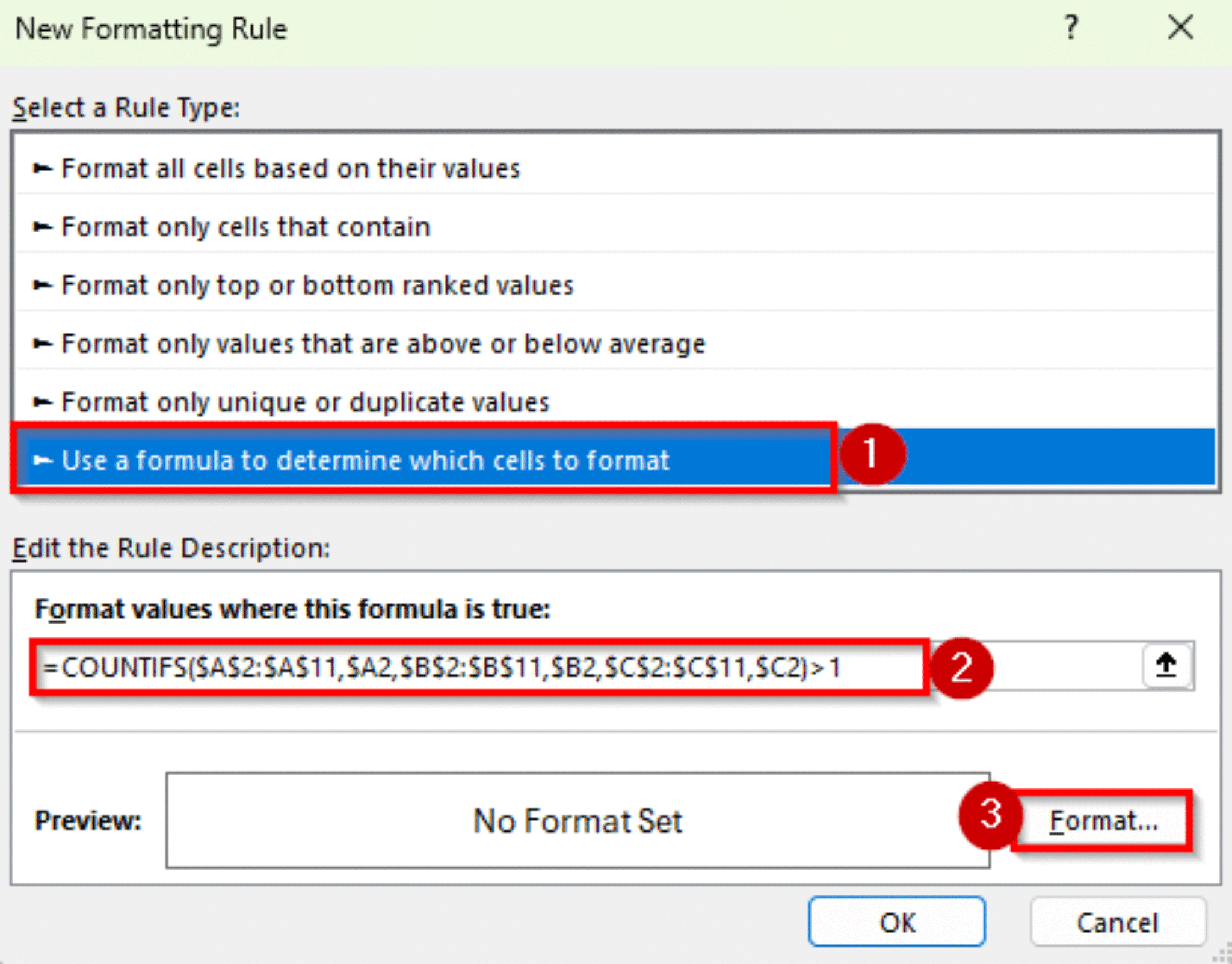 How to Find Duplicate Rows Based on Multiple Columns in Excel - Excel ...