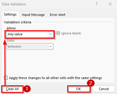 Using Data Validation to Remove Drop-Down Arrow in Excel