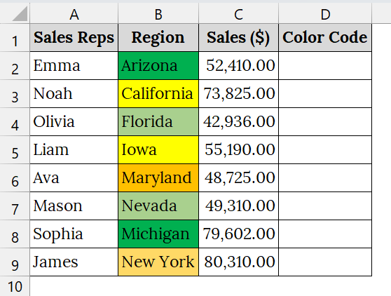 Applying a VBA Macro to Filter by Multiple Colors in Excel
