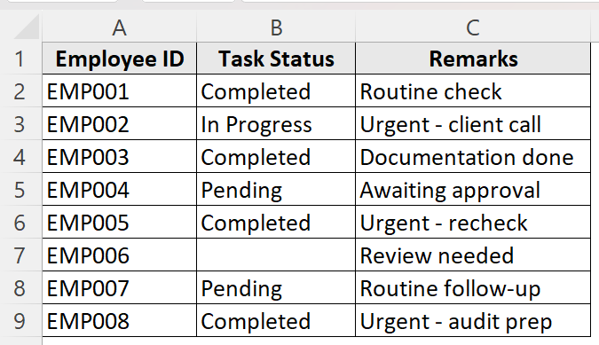 Examples of Exit For Command in Excel