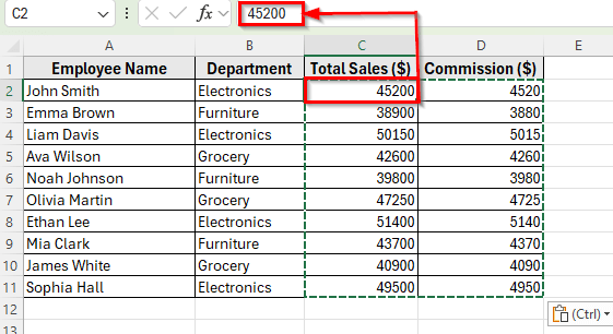 Replace External Links with Values Using Copy and Paste