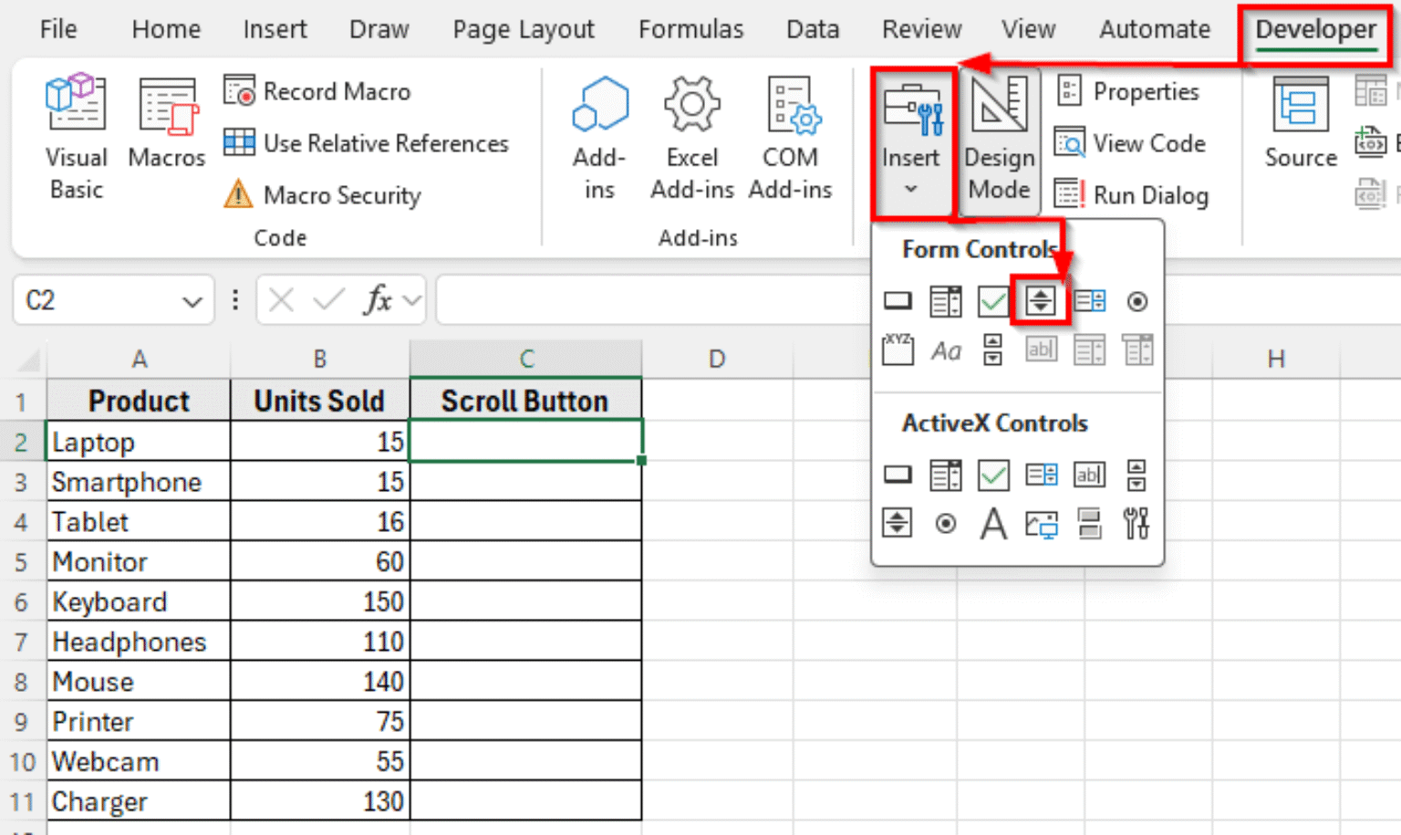 How to Create a Button Without Macro in Excel - Excel Insider