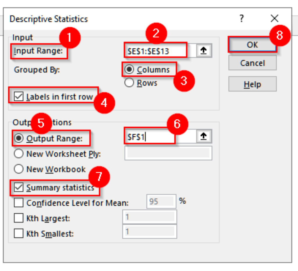How to Perform Descriptive Statistics in Excel (with Simple Steps ...