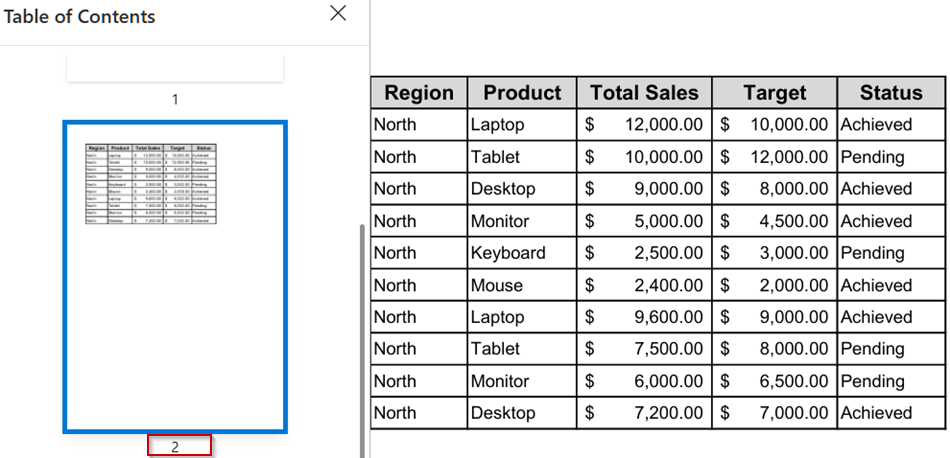 Print Selected Sheets Using the Active Sheets Feature