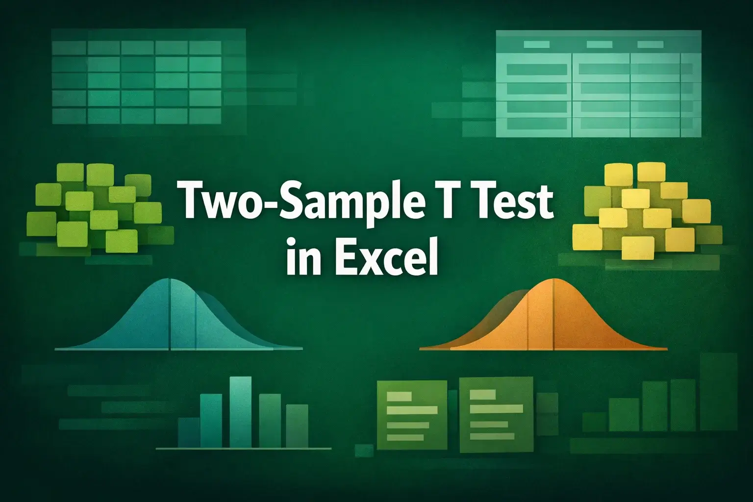 featured image - two sample t test excel​