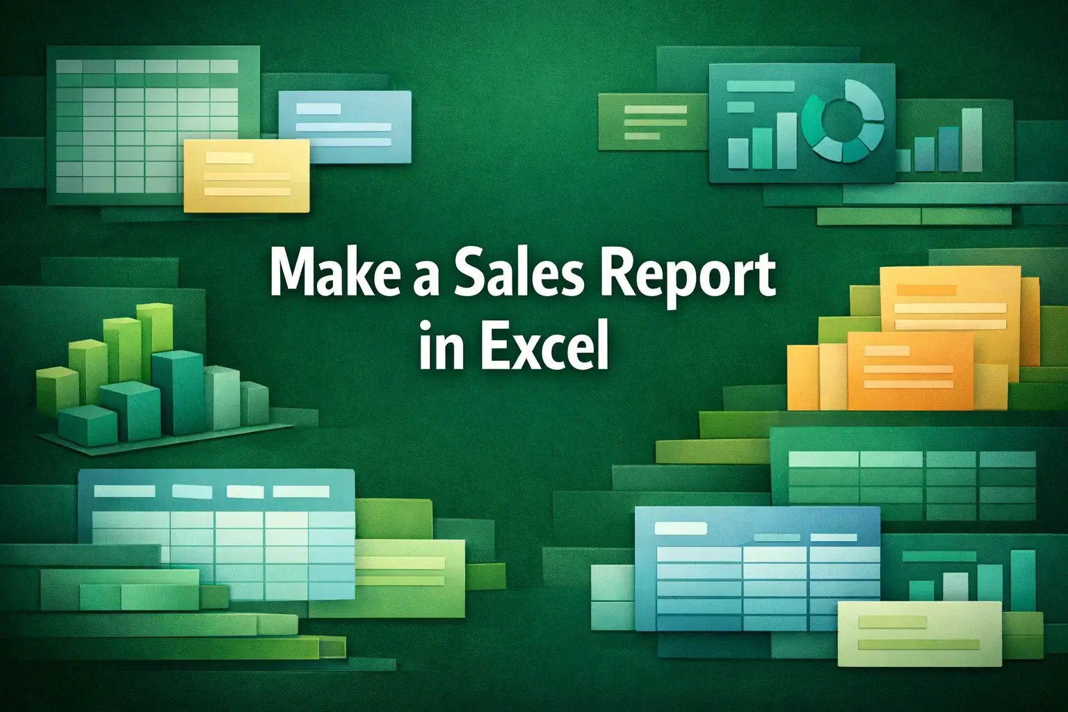 featured image - Make a Sales Report in Excel