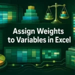 featured image - assigning weights to variables in excel