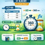 featured image - convert minutes to seconds in excel
