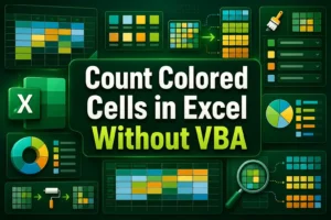 featured image - count colored cells in excel without vba