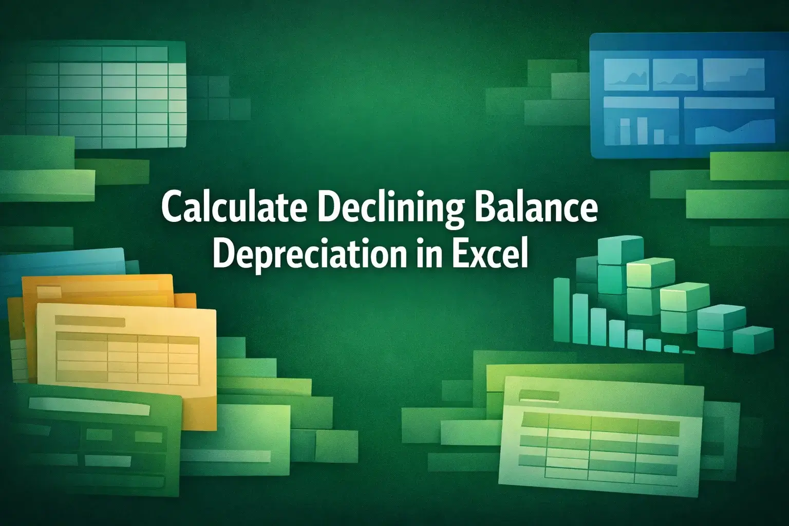 featured image - declining balance depreciation formula excel